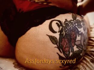 Assfordays_sexyred