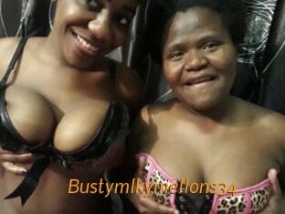 Bustymlkymellons34