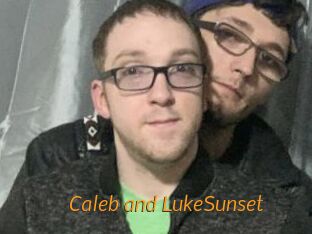 Caleb_and_LukeSunset