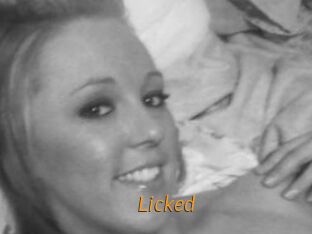 Licked