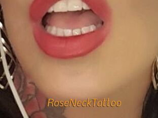 RoseNeckTattoo
