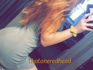 Thatoneredhead