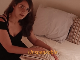 Unspeakable