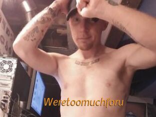 Weretoomuchforu